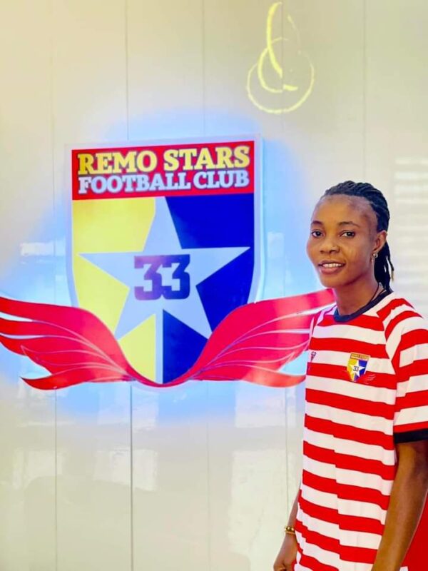Winifred Eyebhoria unveiled as Remo Stars Ladies player