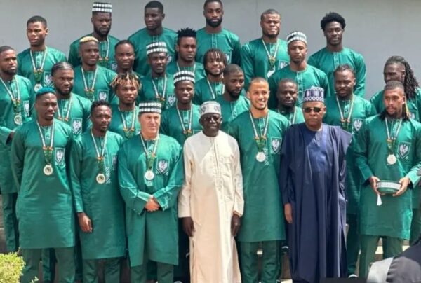 AFCON: Tinubu honours Super Eagles players, coaches, NFF officials