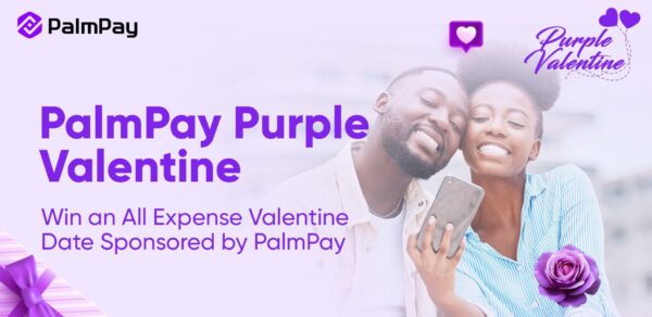 PalmPay Purple Valentine Challenge: Shoot your shot and win a date night