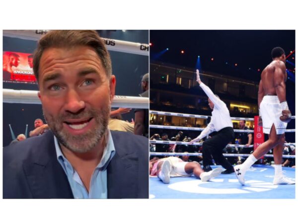 I can’t wait for Anthony Joshua to beat Tyson Fury after destroying Ngannou – Eddie Hearn