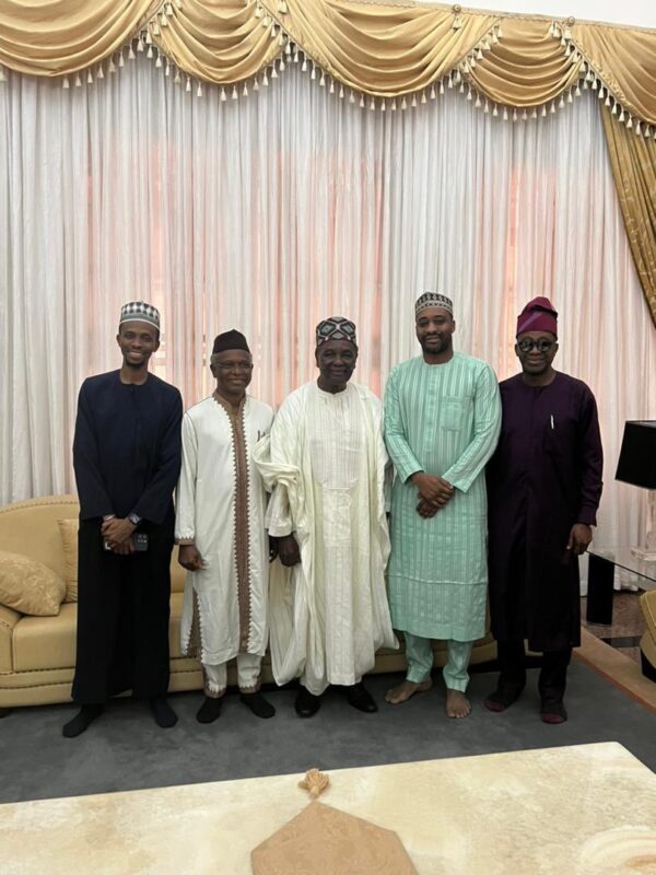 El-Rufai visits Gowon after meeting SDP leaders, amid speculations of plans to dump APC