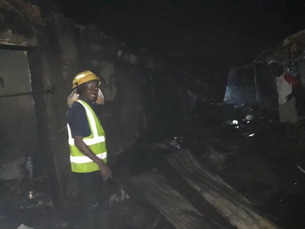 Fire razes building housing 40 rooms in Kwara