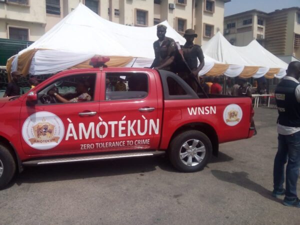 Osun Amotekun arrest security guard for theft