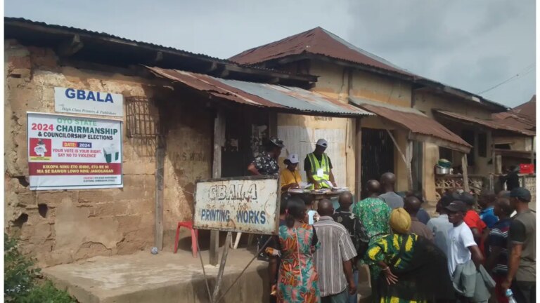 Oyo LG polls: OYSIEC begins counting, announcement of election results [PHOTOS]